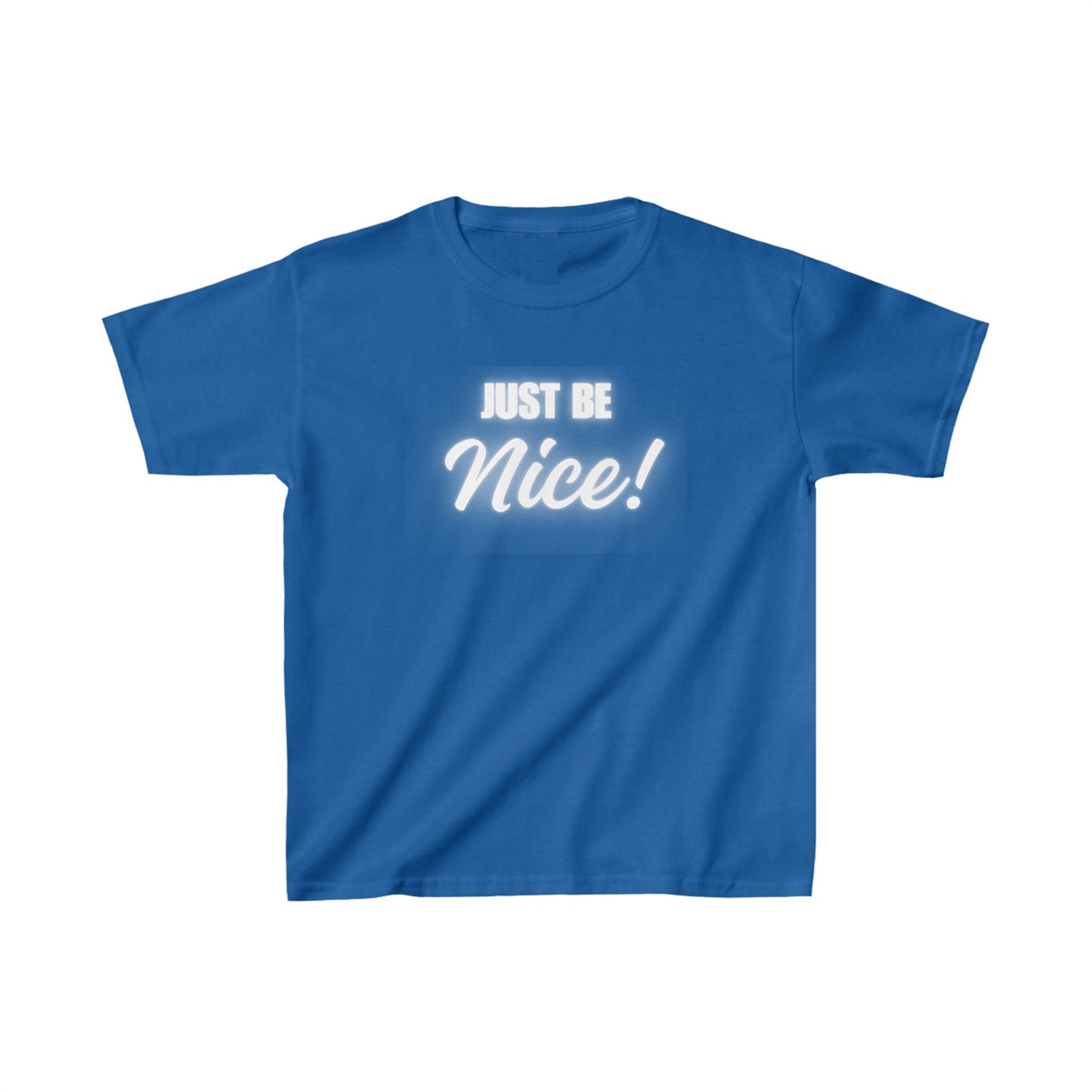 Just Be Nice (Design #20) Kids Heavy Cotton™ Tee