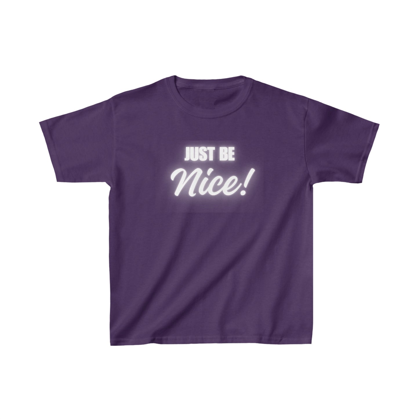 Just Be Nice (Design #20) Kids Heavy Cotton™ Tee