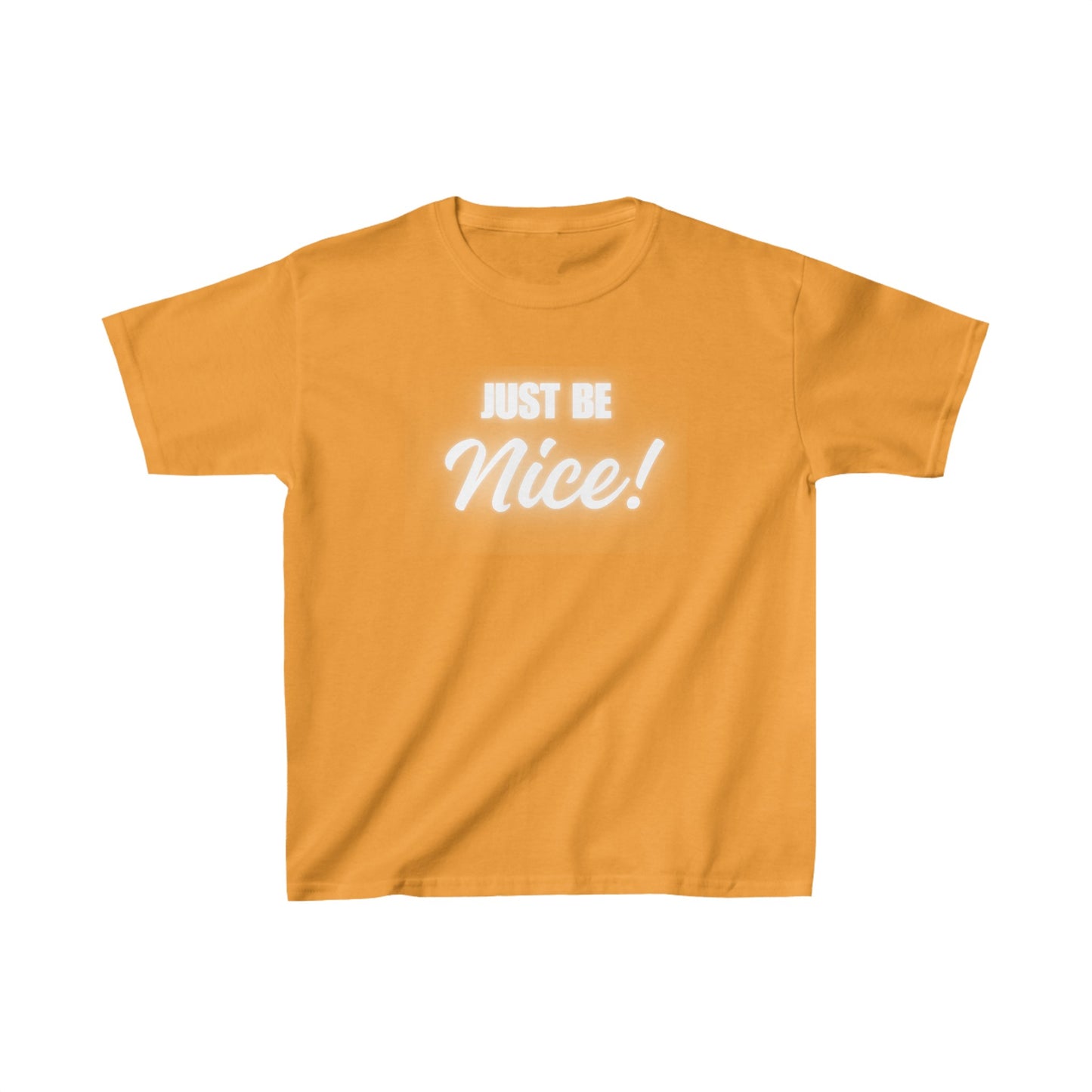 Just Be Nice (Design #20) Kids Heavy Cotton™ Tee