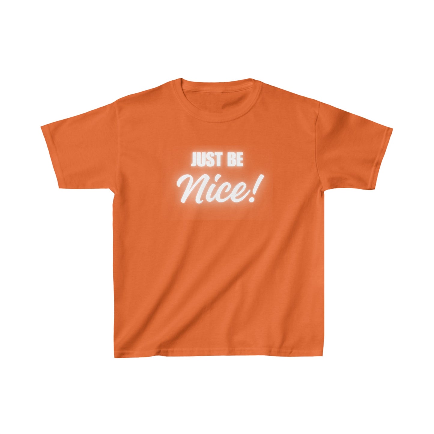 Just Be Nice (Design #20) Kids Heavy Cotton™ Tee