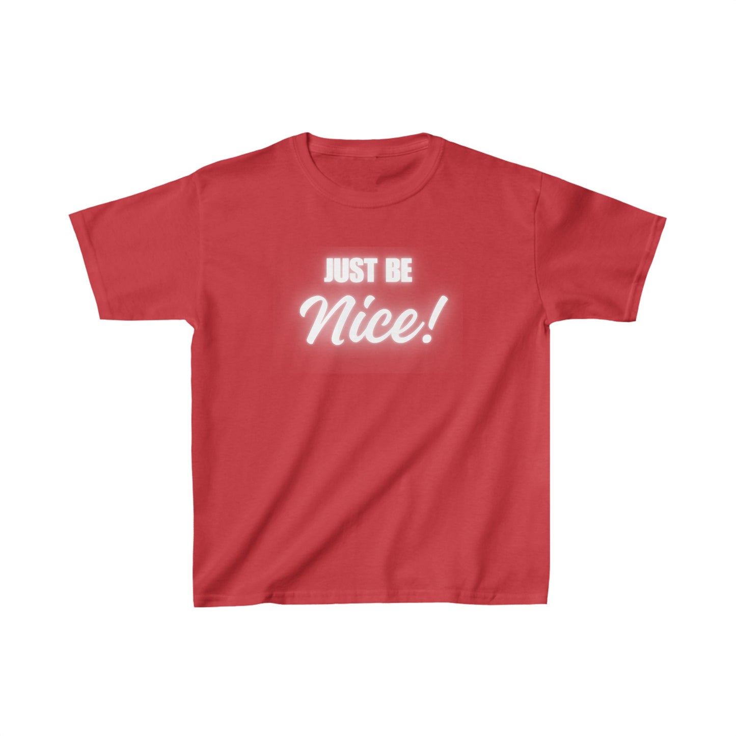 Just Be Nice (Design #20) Kids Heavy Cotton™ Tee