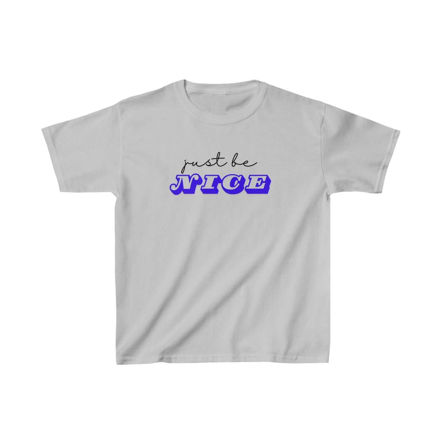 Just Be Nice (#1) Kids Heavy Cotton™ Tee