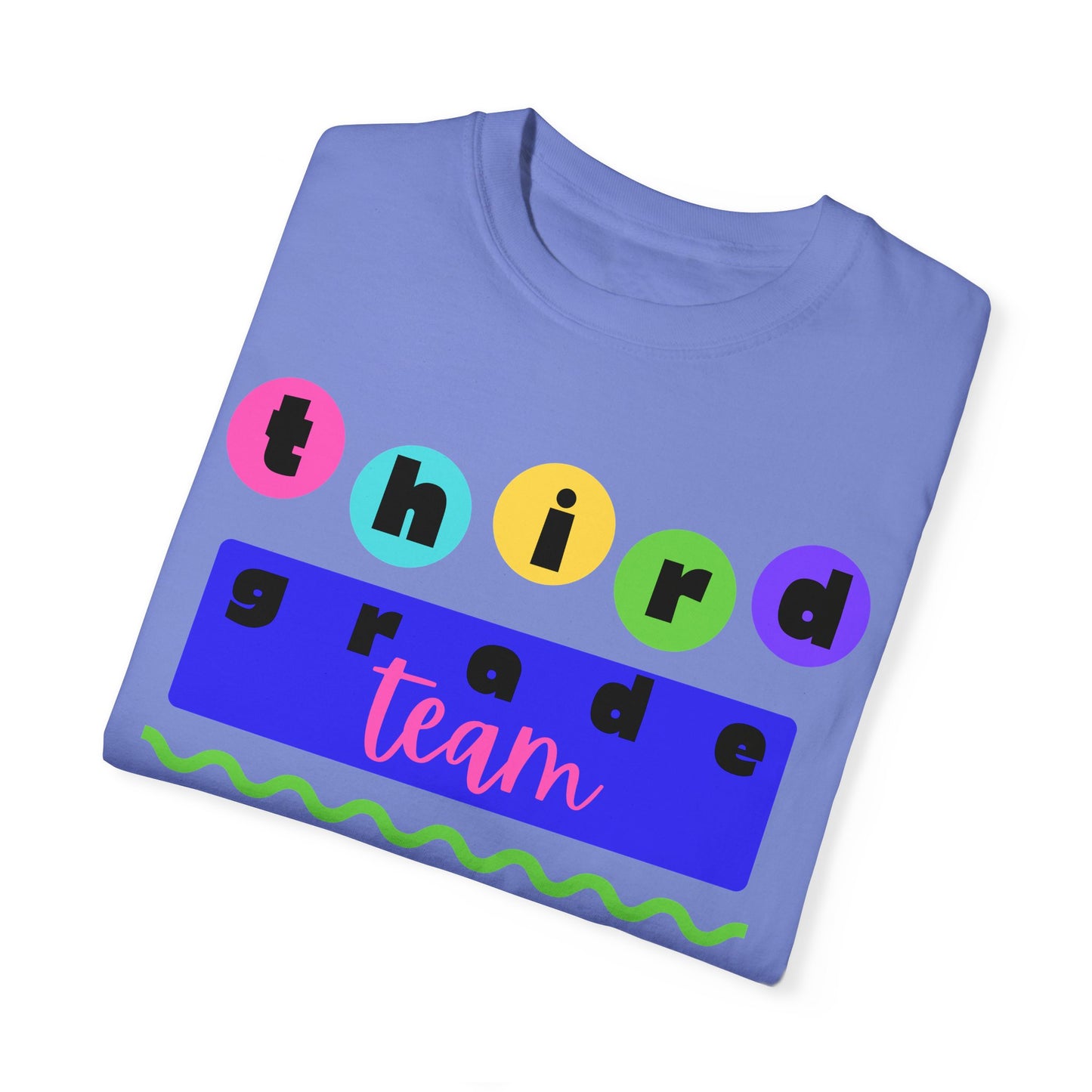 3rd Grade Team Unisex Garment-Dyed T-shirt