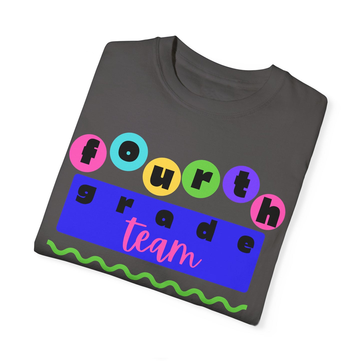 4th Grade Team Unisex Garment-Dyed T-shirt