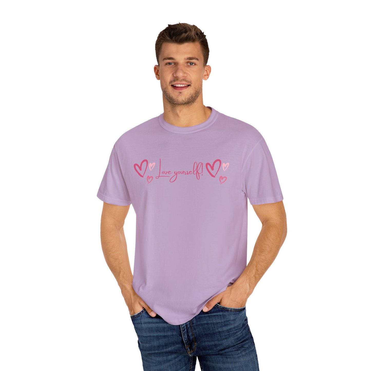 Love Yourself Unisex Garment-Dyed T-shirt