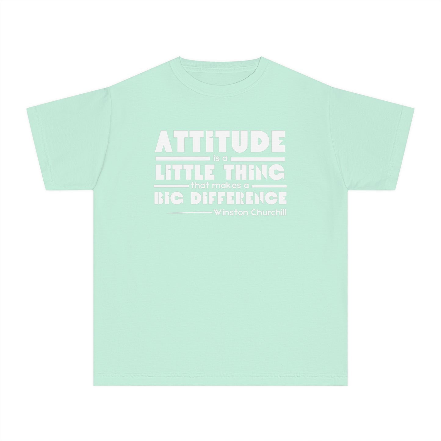 Attitude is a Little Things Youth Midweight Tee