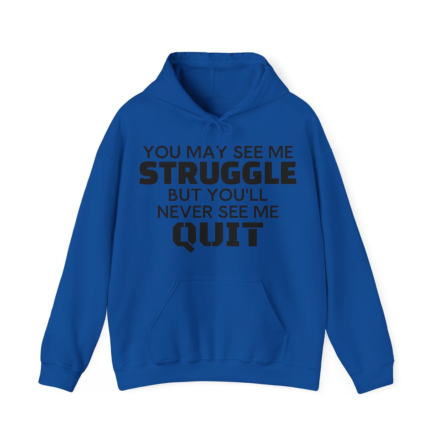 Never Quit Unisex Heavy Blend™ Hooded Sweatshirt