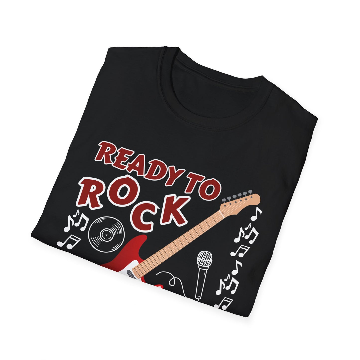 Ready to Rock 1st Grade TEACHER Unisex Softstyle T-Shirt