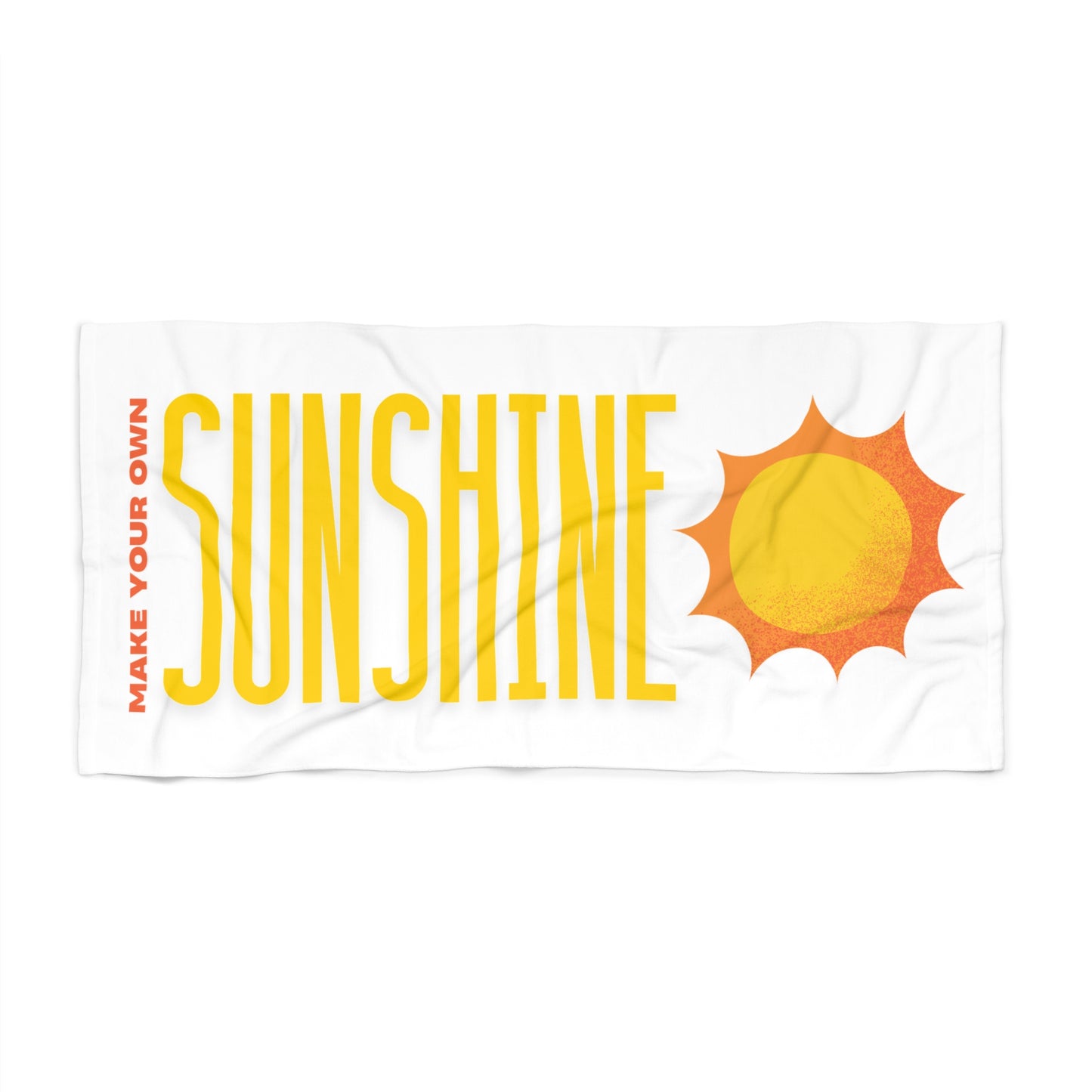 Make Your Own Sunshine Beach Towel