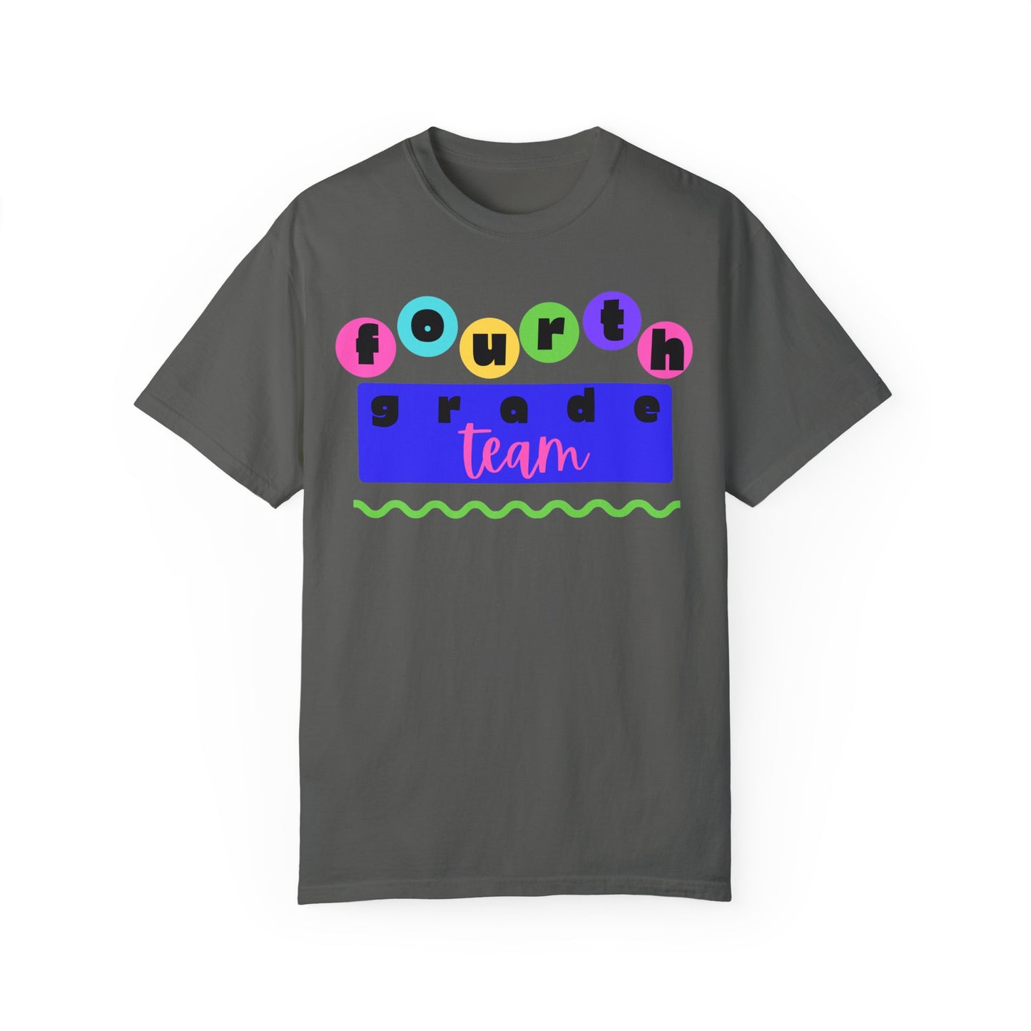 4th Grade Team Unisex Garment-Dyed T-shirt