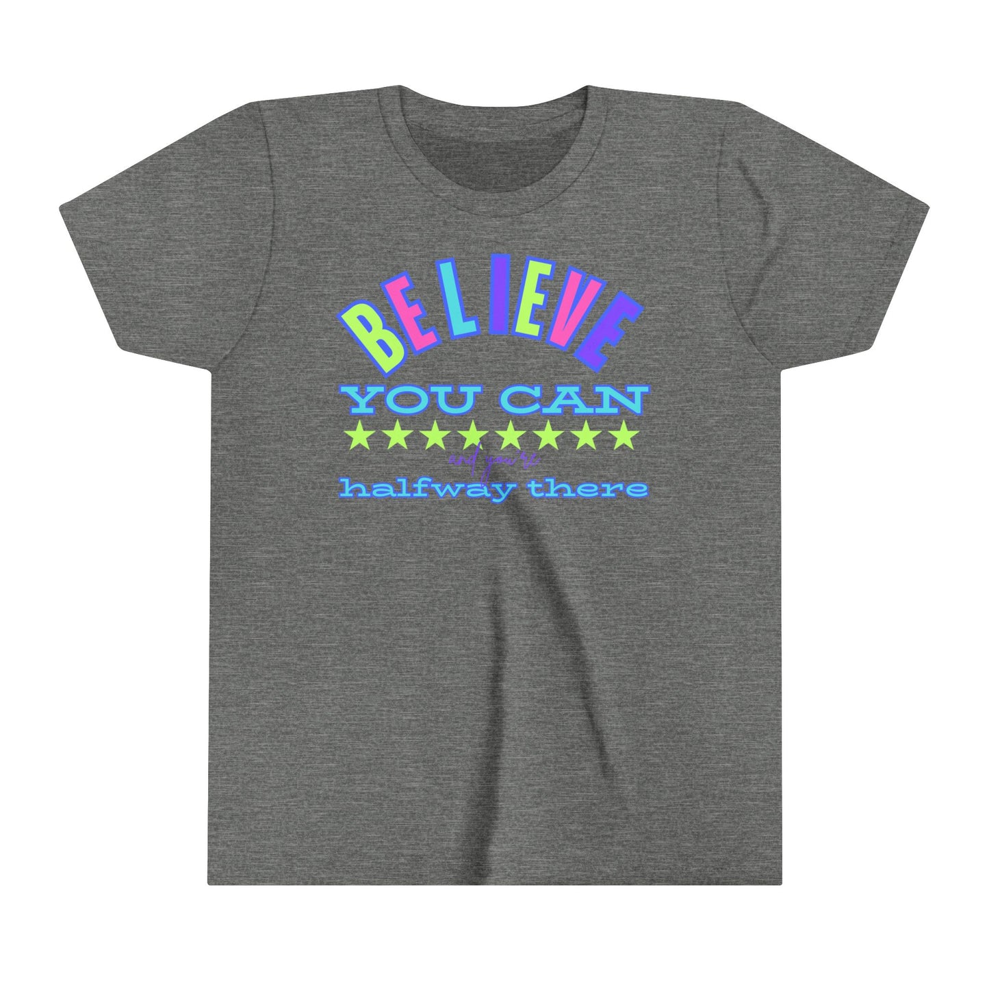 Believe You Can Youth Short Sleeve Tee