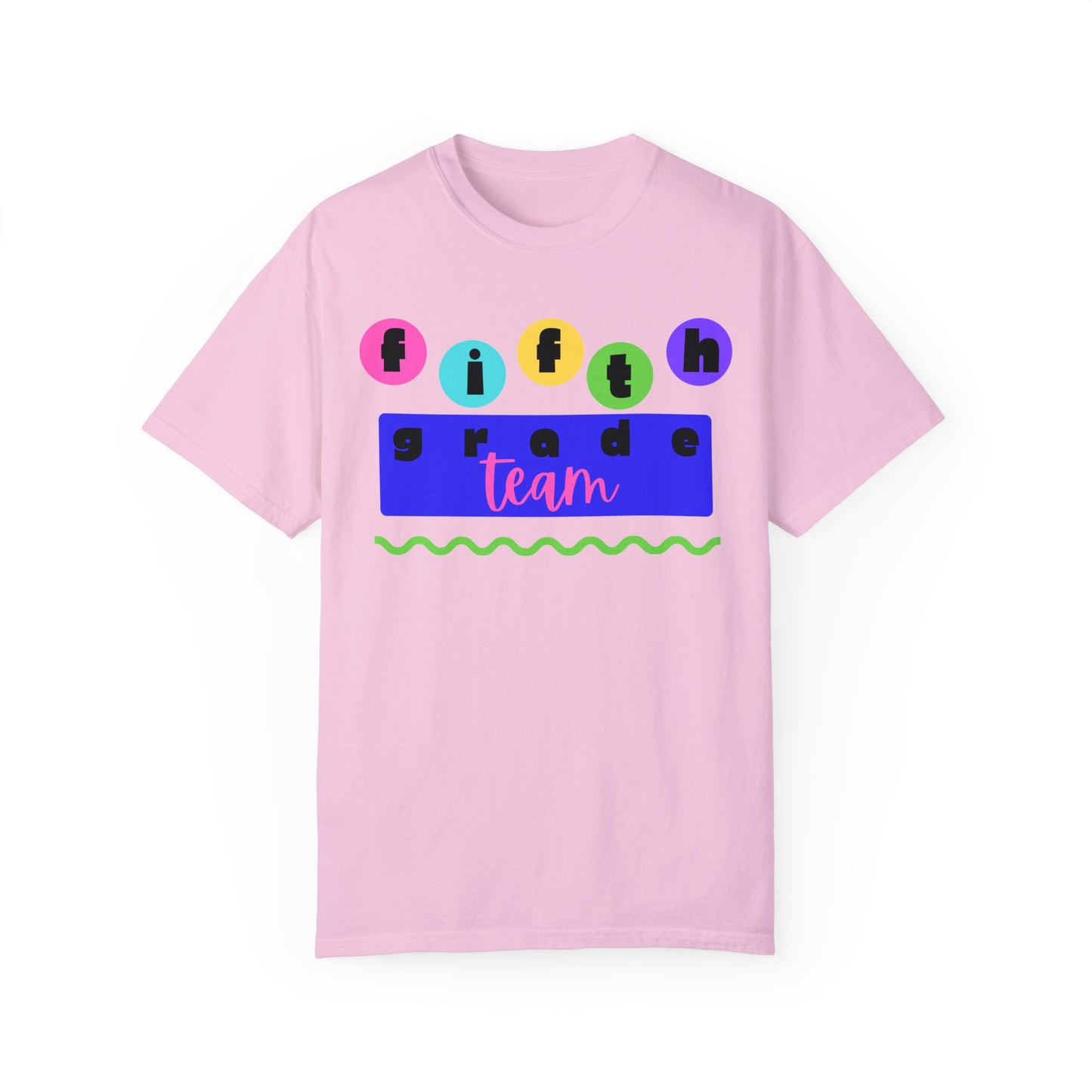 5th Grade Team Unisex Garment-Dyed T-shirt