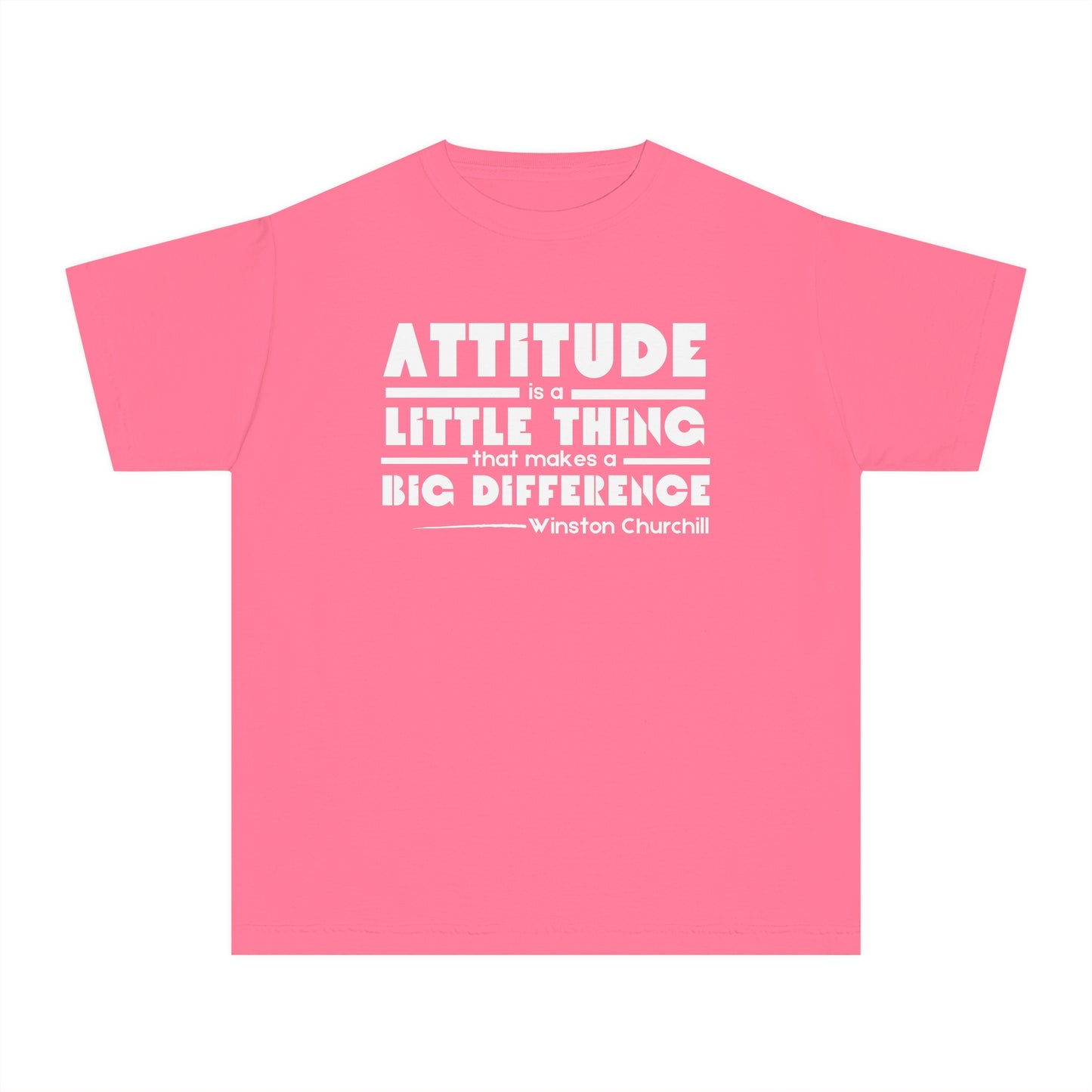 Attitude is a Little Things Youth Midweight Tee