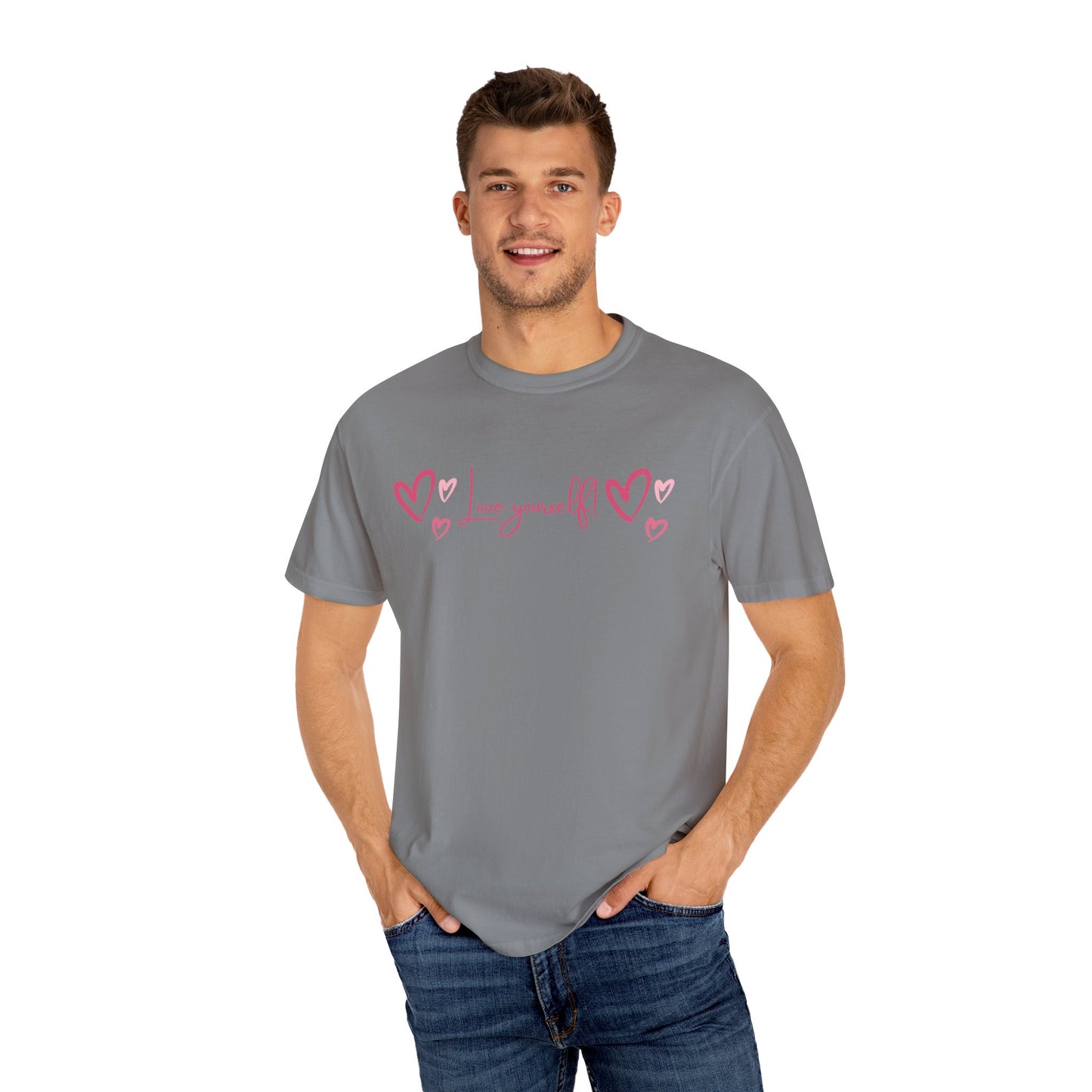 Love Yourself Unisex Garment-Dyed T-shirt