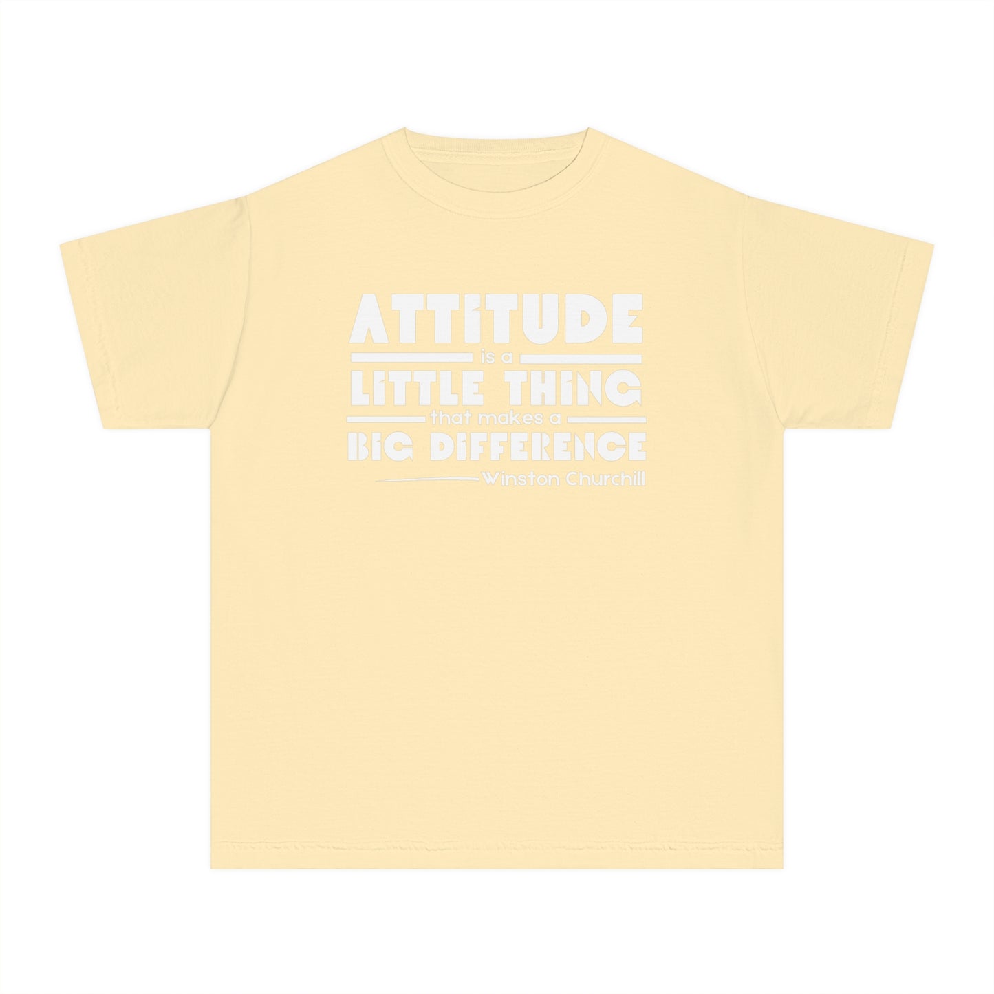 Attitude is a Little Things Youth Midweight Tee