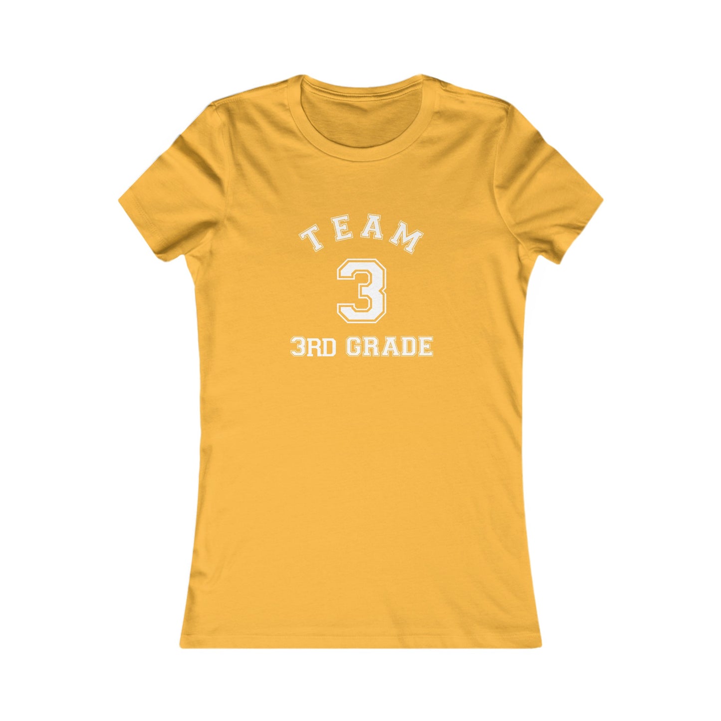 Team 3rd Grade Women's Favorite Tee