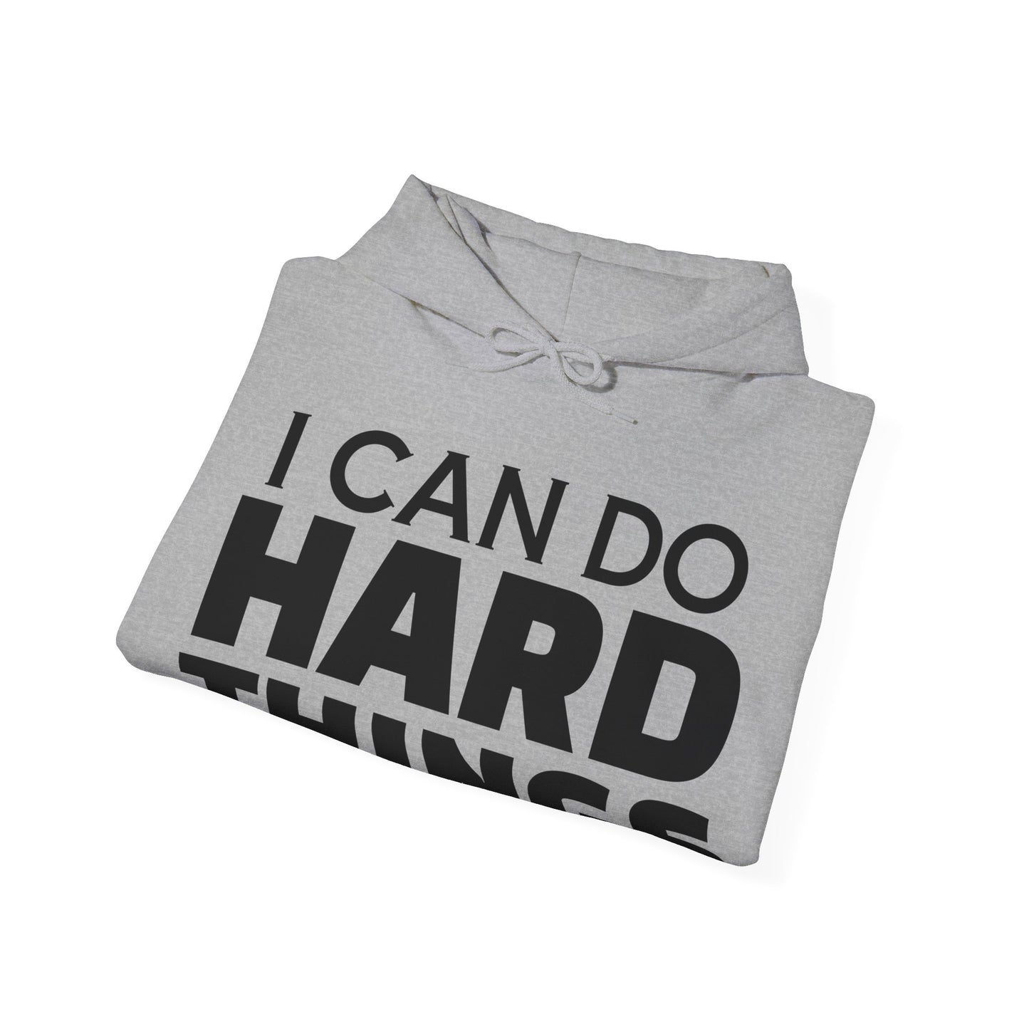 Hard Things (black ink) Unisex Heavy Blend™ Hooded Sweatshirt