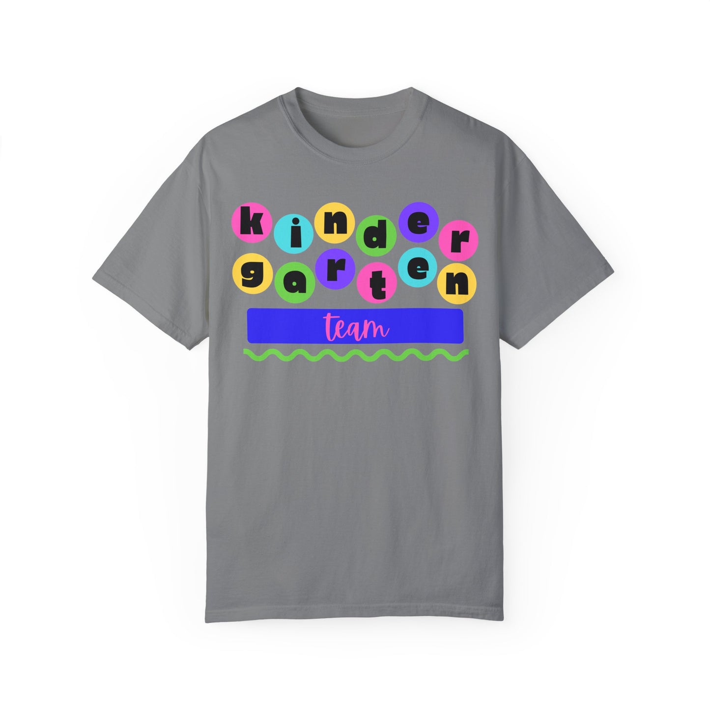 Kindergarten Team Unisex Garment-Dyed T-shirt