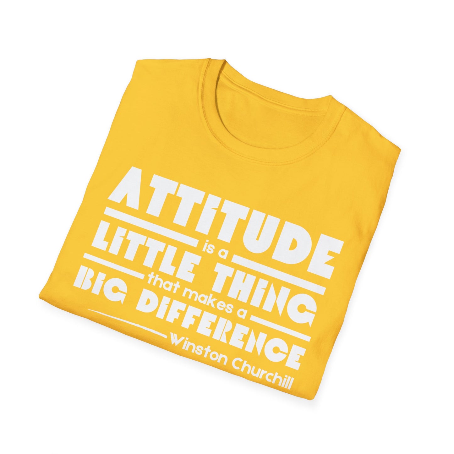 Attitude is a Little Thing Unisex Softstyle T-Shirt