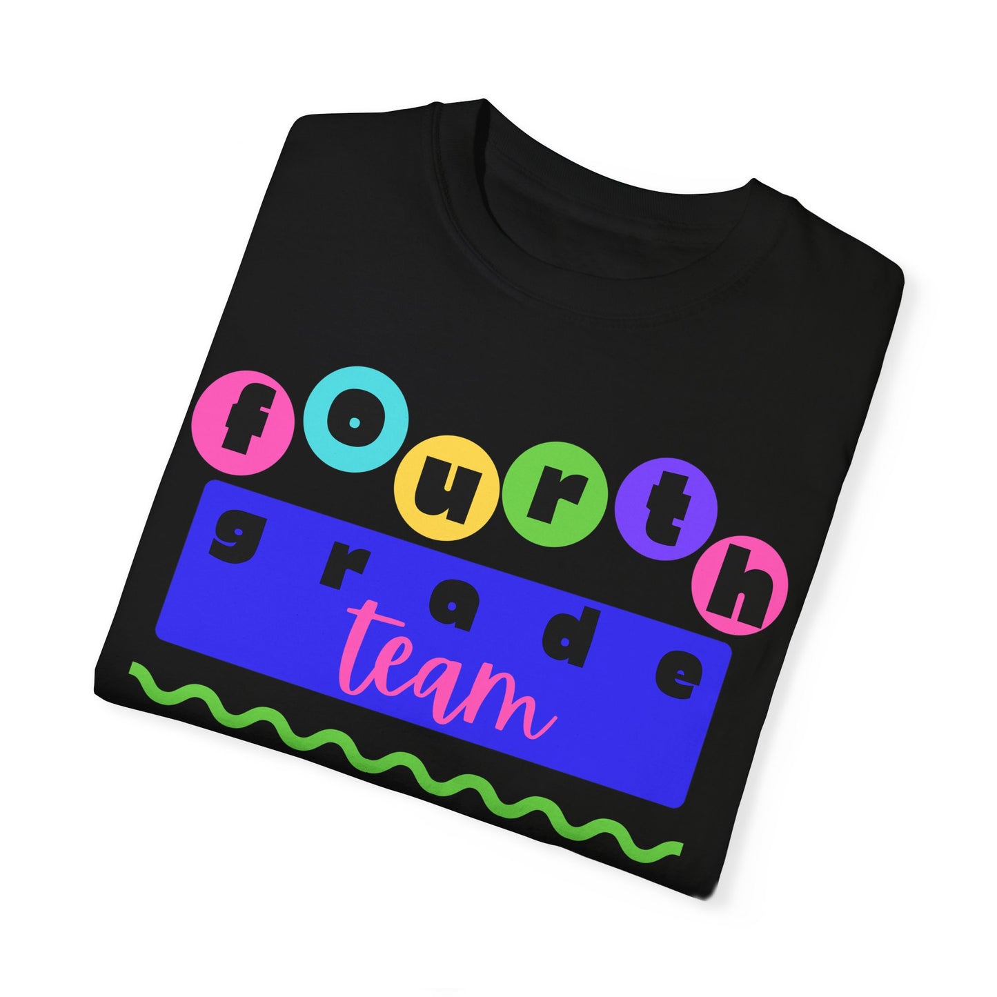 4th Grade Team Unisex Garment-Dyed T-shirt