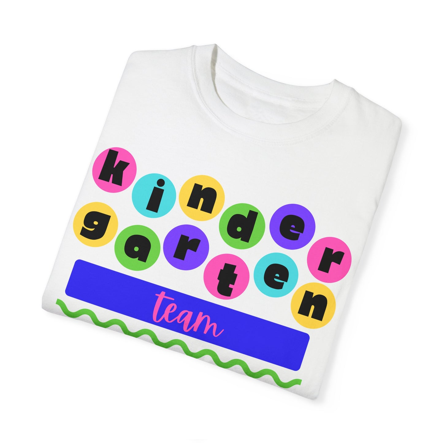 Kindergarten Team Unisex Garment-Dyed T-shirt