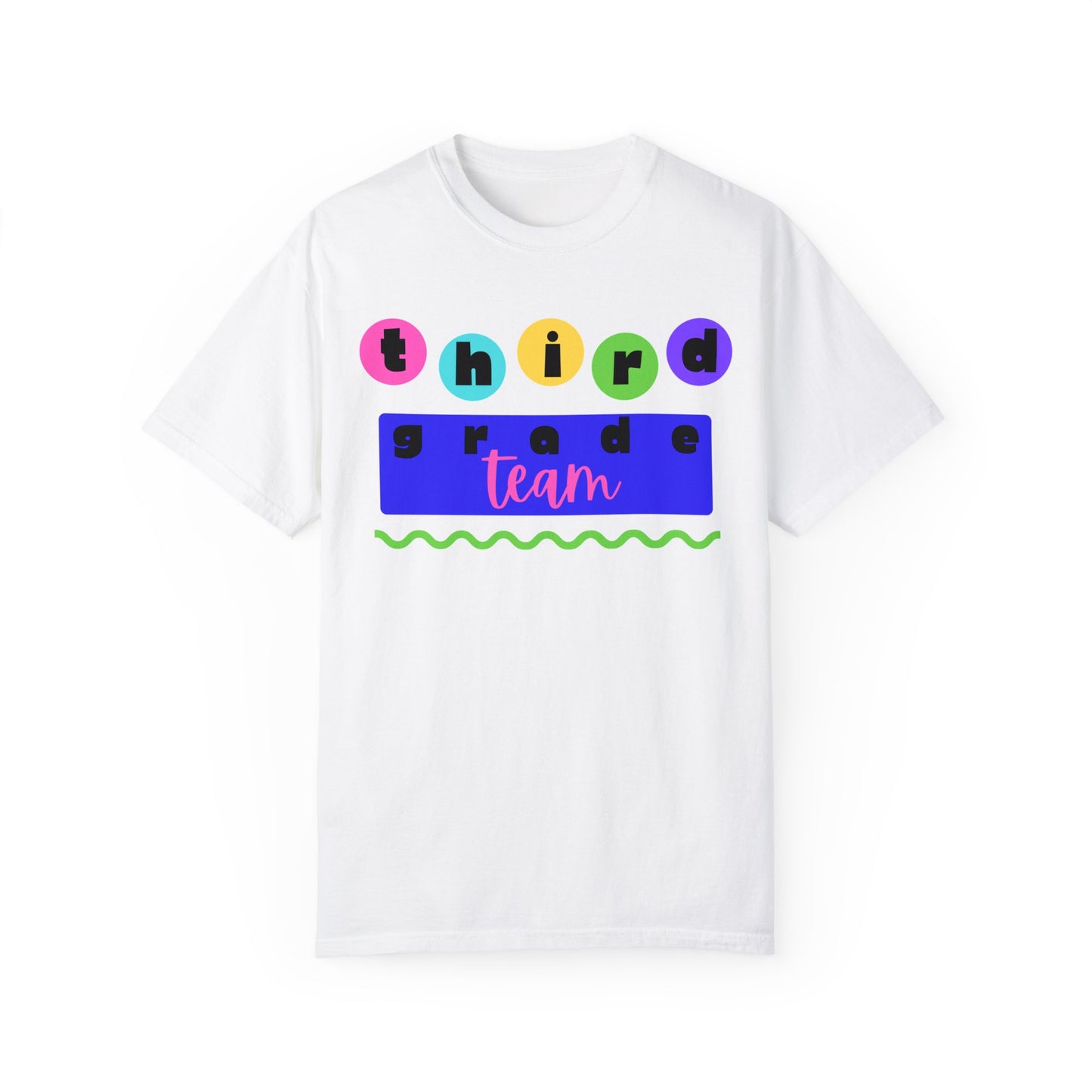 3rd Grade Team Unisex Garment-Dyed T-shirt