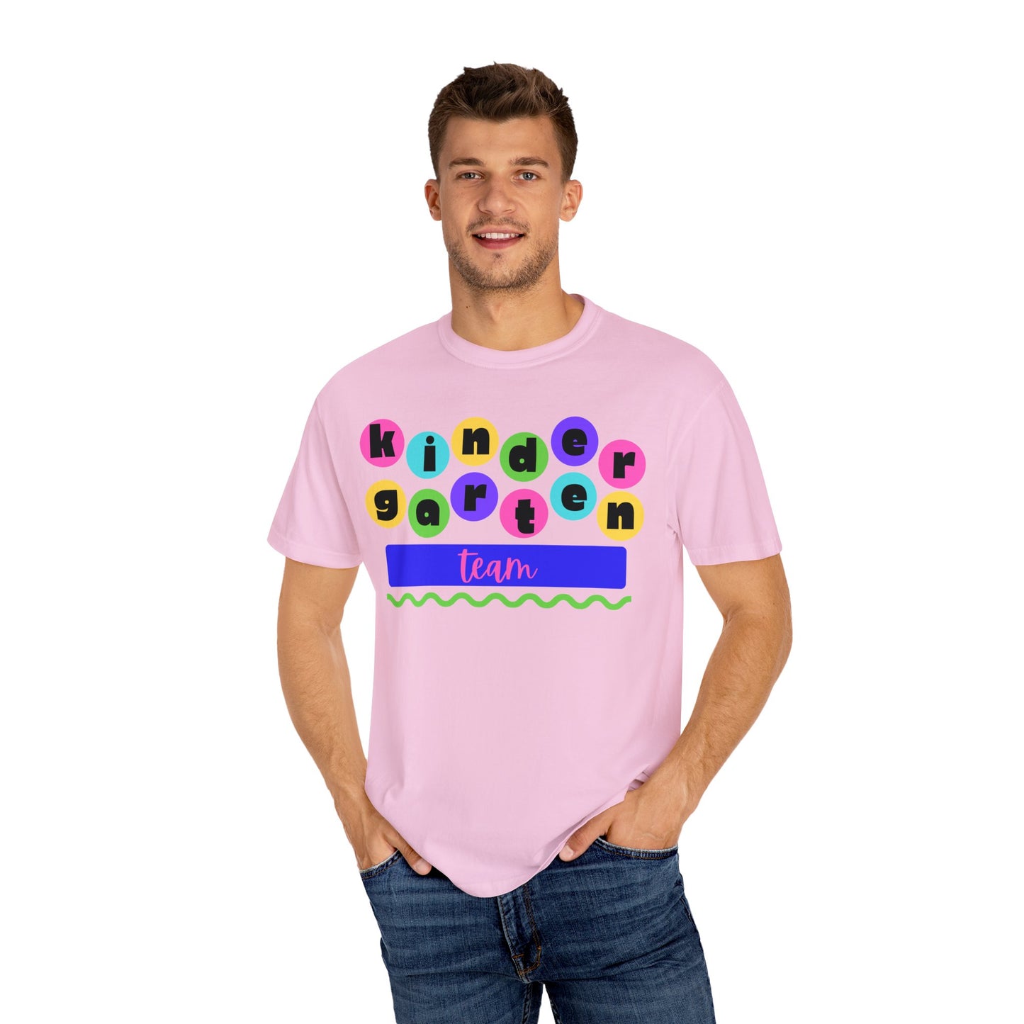 Kindergarten Team Unisex Garment-Dyed T-shirt