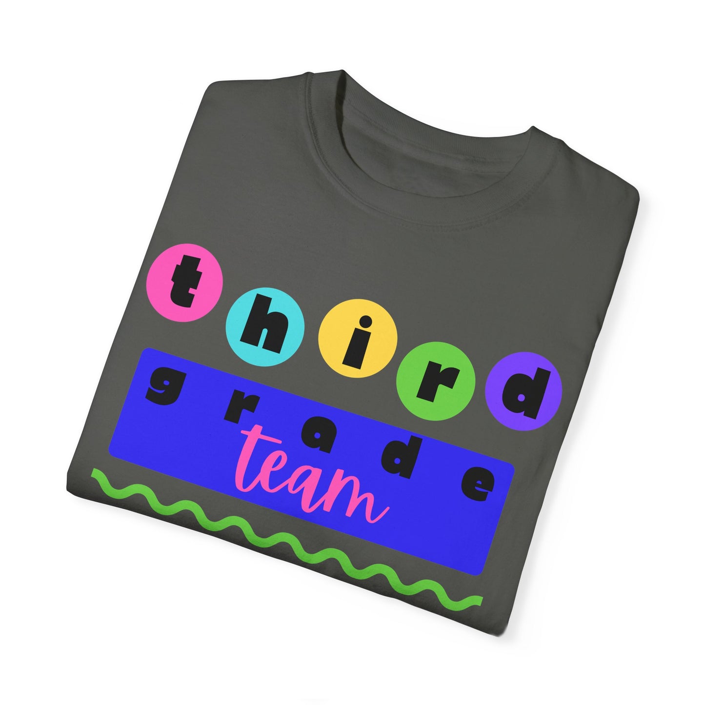 3rd Grade Team Unisex Garment-Dyed T-shirt