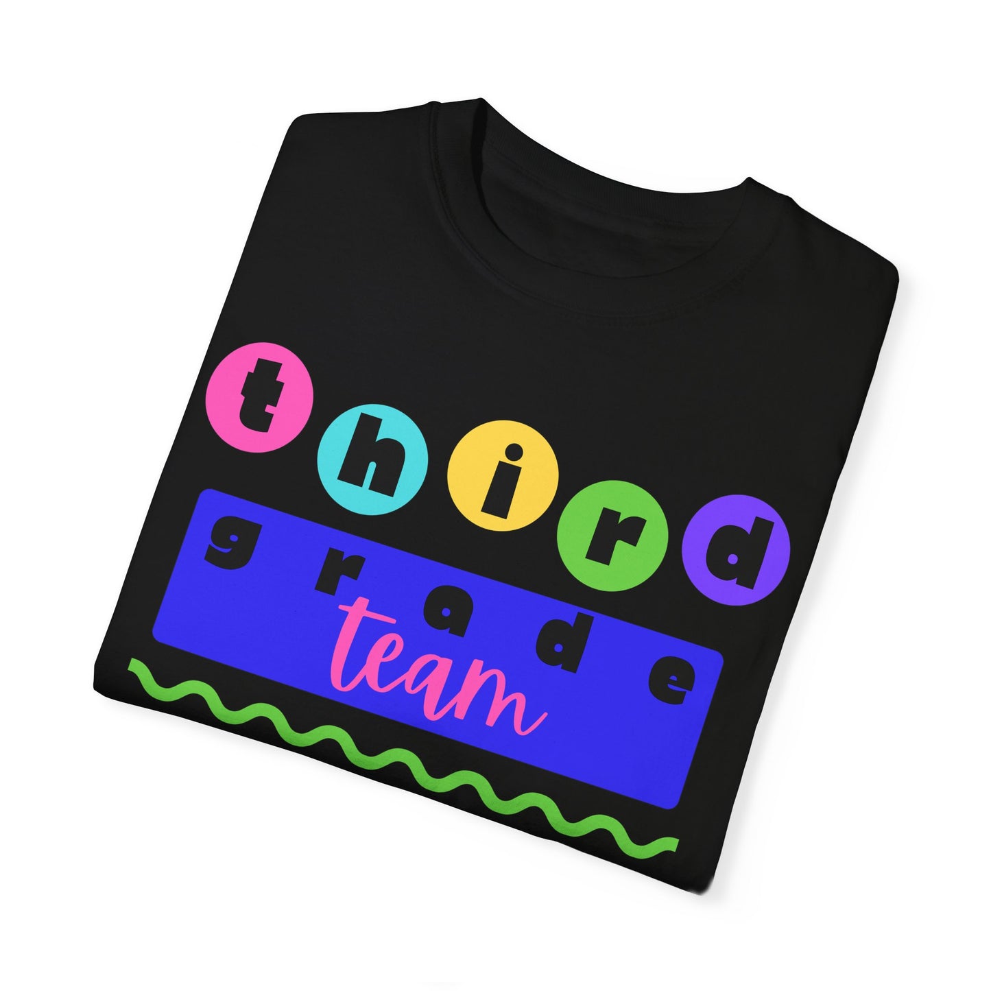 3rd Grade Team Unisex Garment-Dyed T-shirt