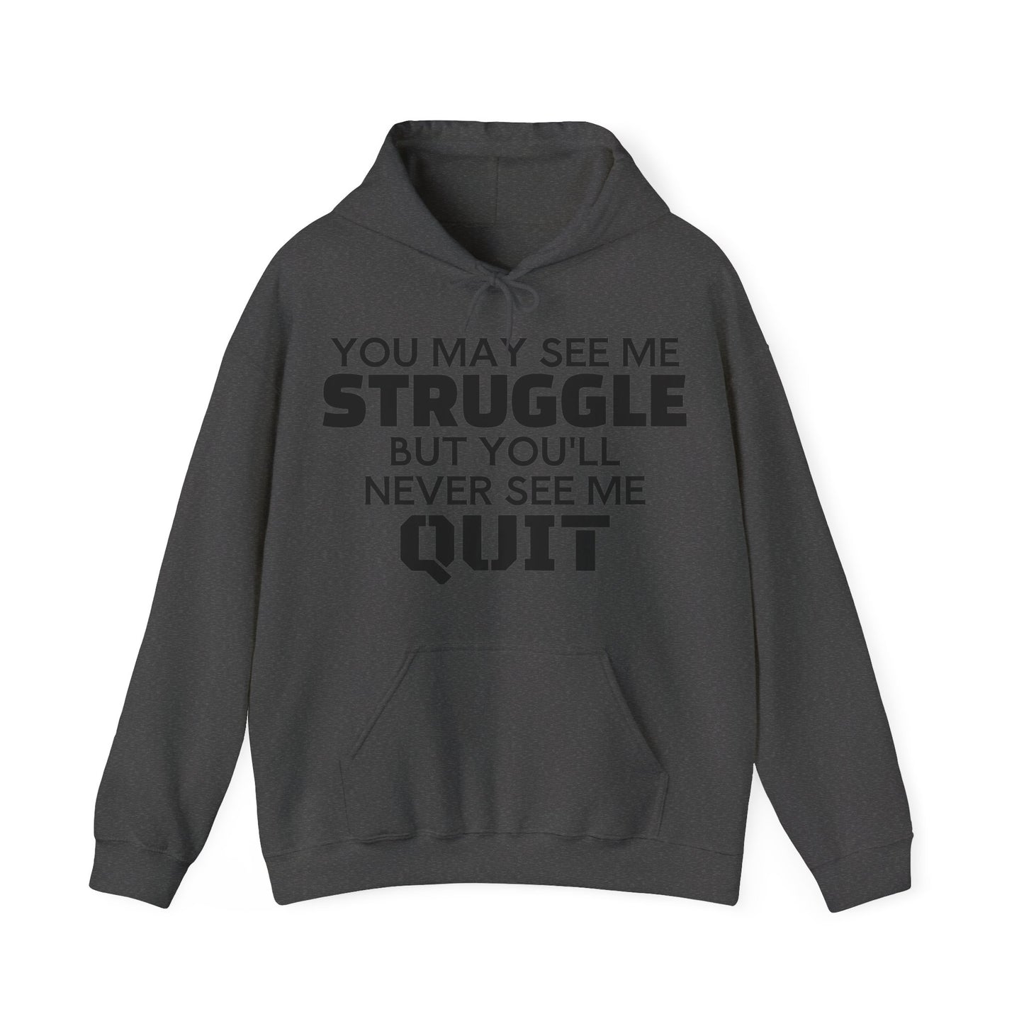 Never Quit Unisex Heavy Blend™ Hooded Sweatshirt