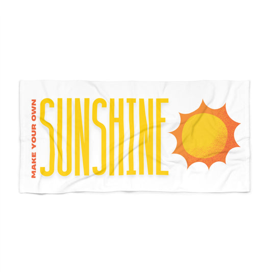 Make Your Own Sunshine Beach Towel