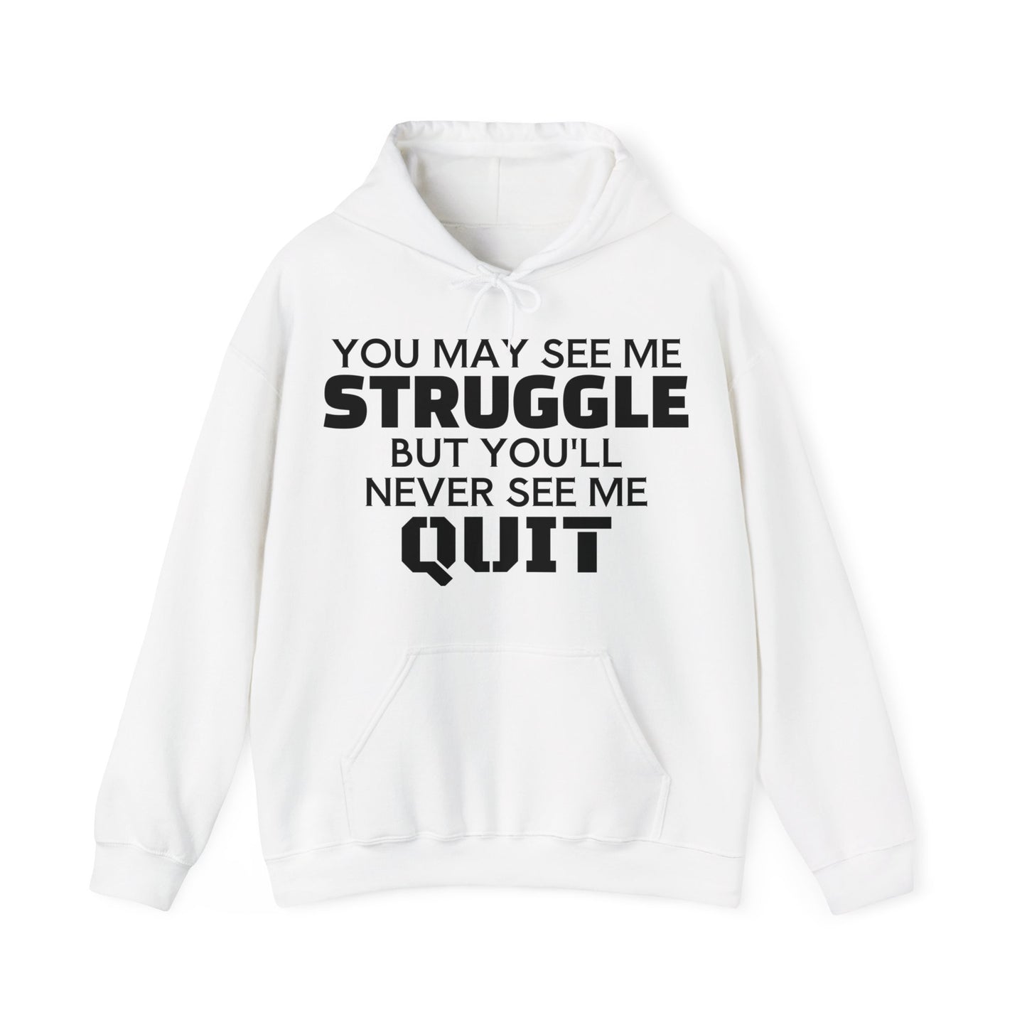 Never Quit Unisex Heavy Blend™ Hooded Sweatshirt