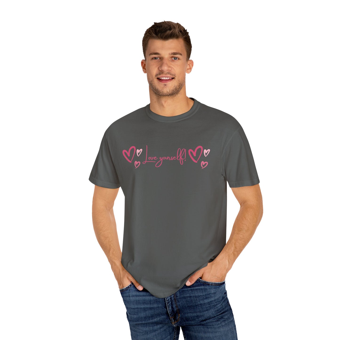 Love Yourself Unisex Garment-Dyed T-shirt