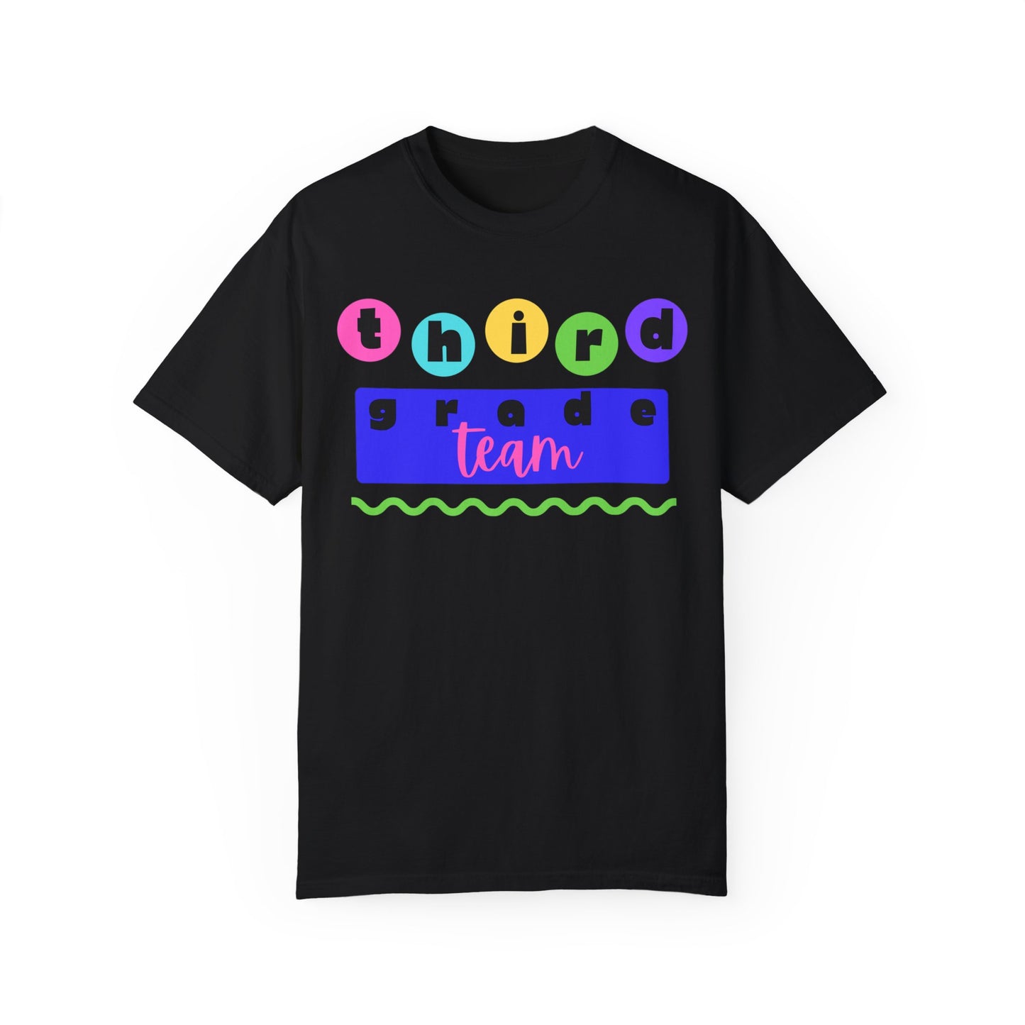 3rd Grade Team Unisex Garment-Dyed T-shirt