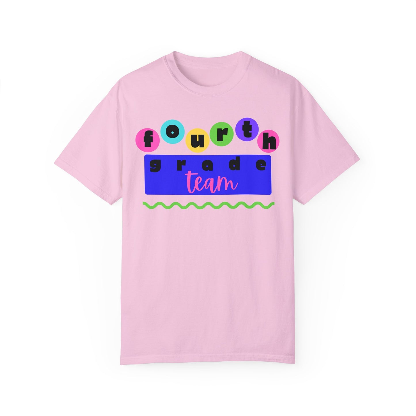 4th Grade Team Unisex Garment-Dyed T-shirt