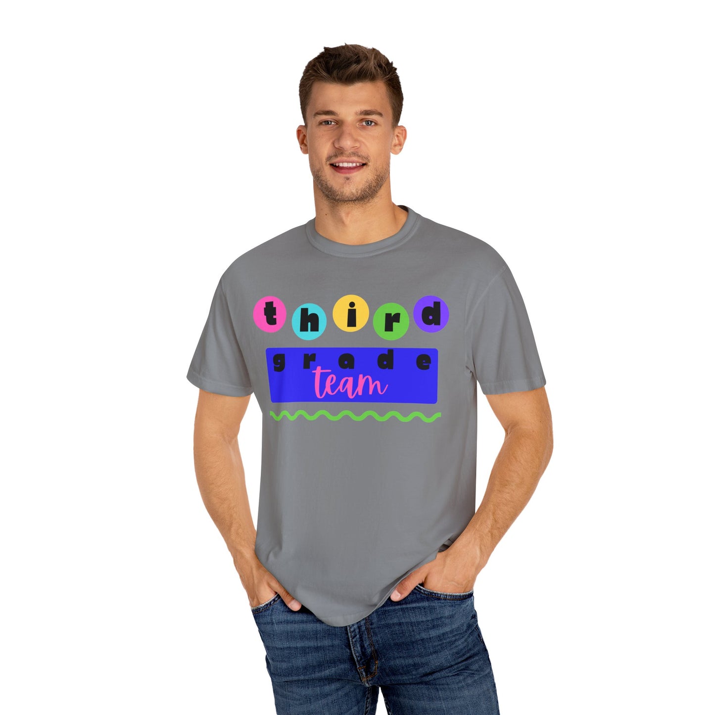 3rd Grade Team Unisex Garment-Dyed T-shirt