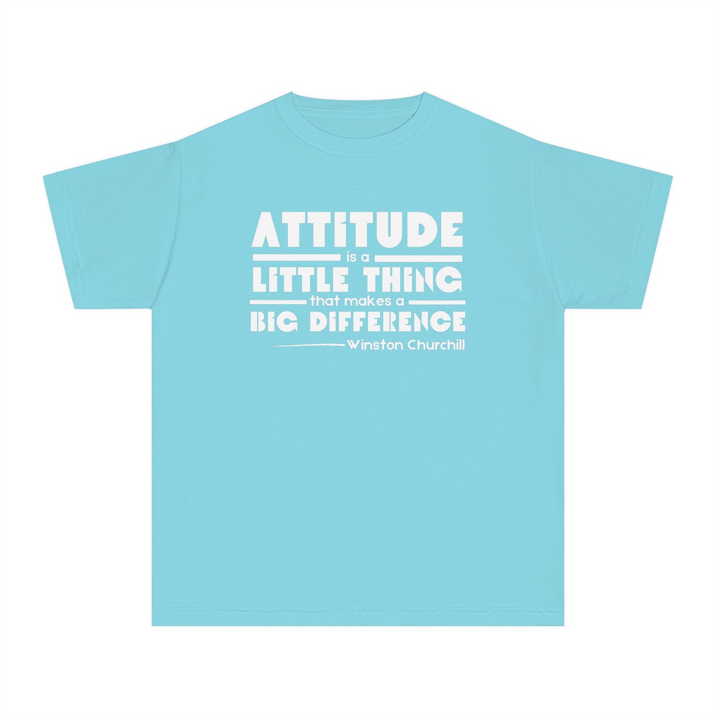 Attitude is a Little Things Youth Midweight Tee