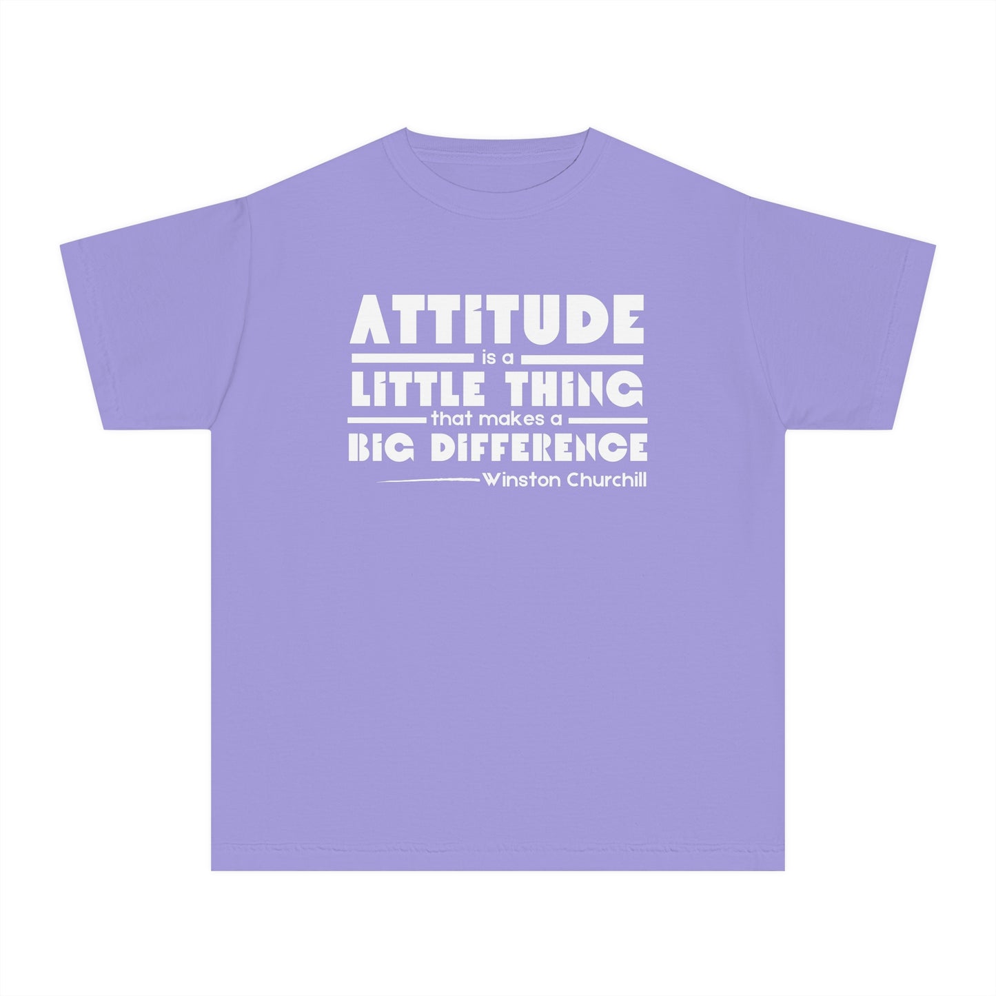 Attitude is a Little Things Youth Midweight Tee