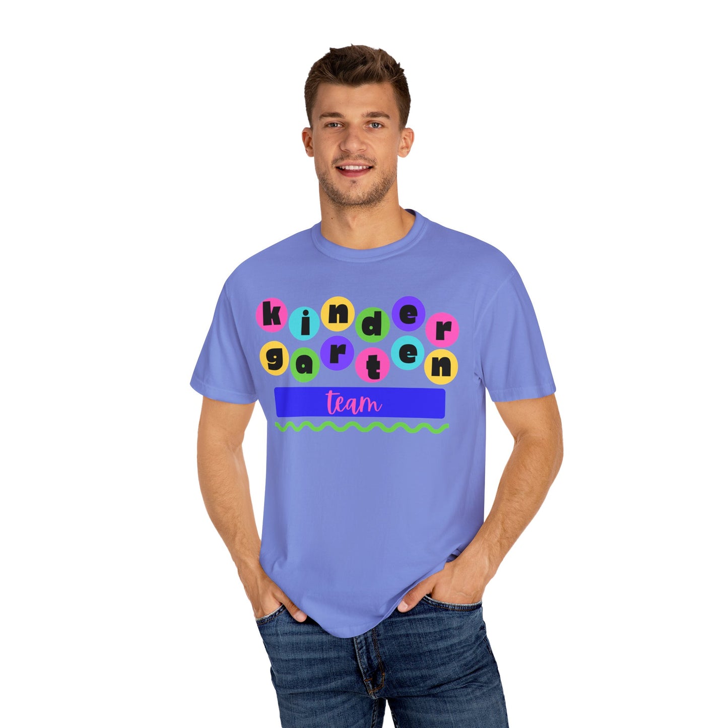 Kindergarten Team Unisex Garment-Dyed T-shirt