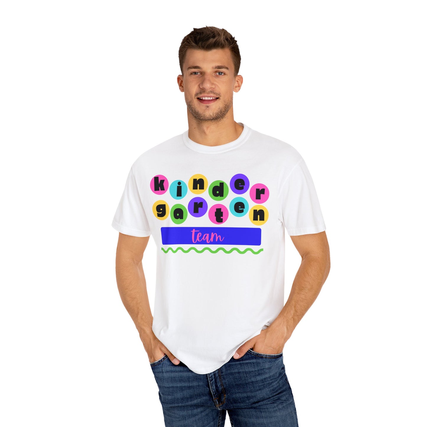 Kindergarten Team Unisex Garment-Dyed T-shirt