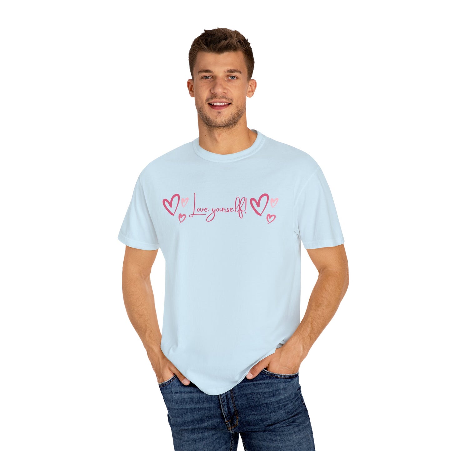 Love Yourself Unisex Garment-Dyed T-shirt