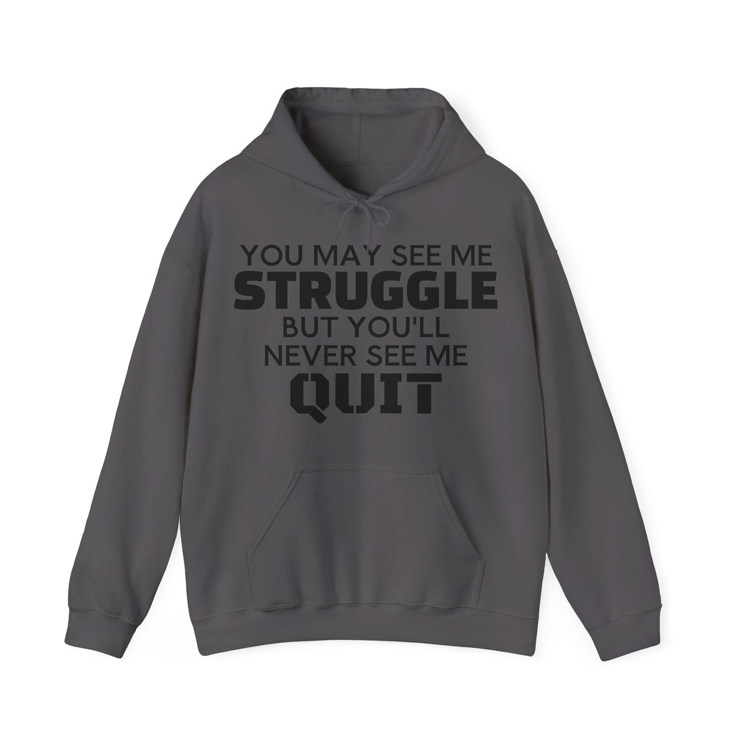 Never Quit Unisex Heavy Blend™ Hooded Sweatshirt