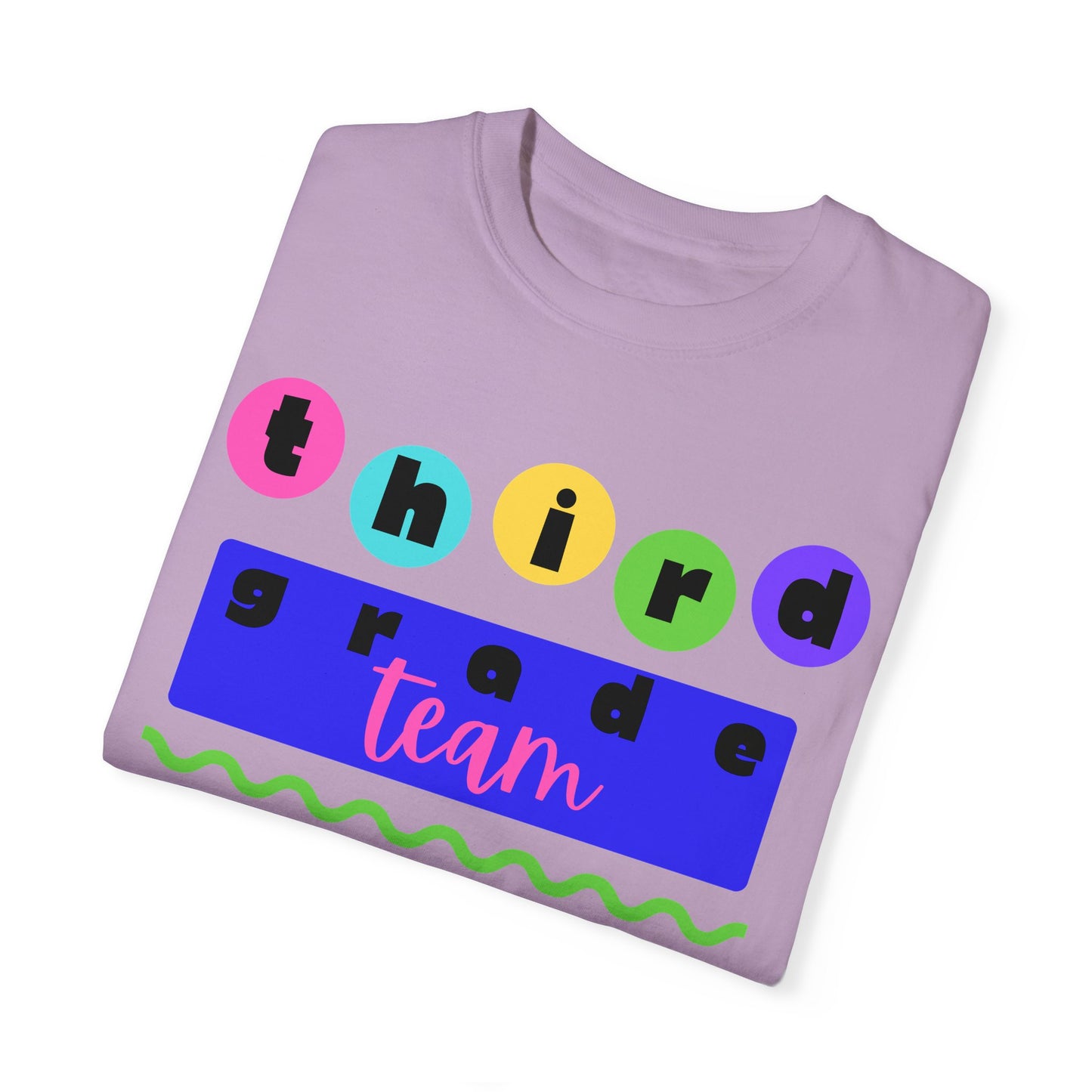 3rd Grade Team Unisex Garment-Dyed T-shirt