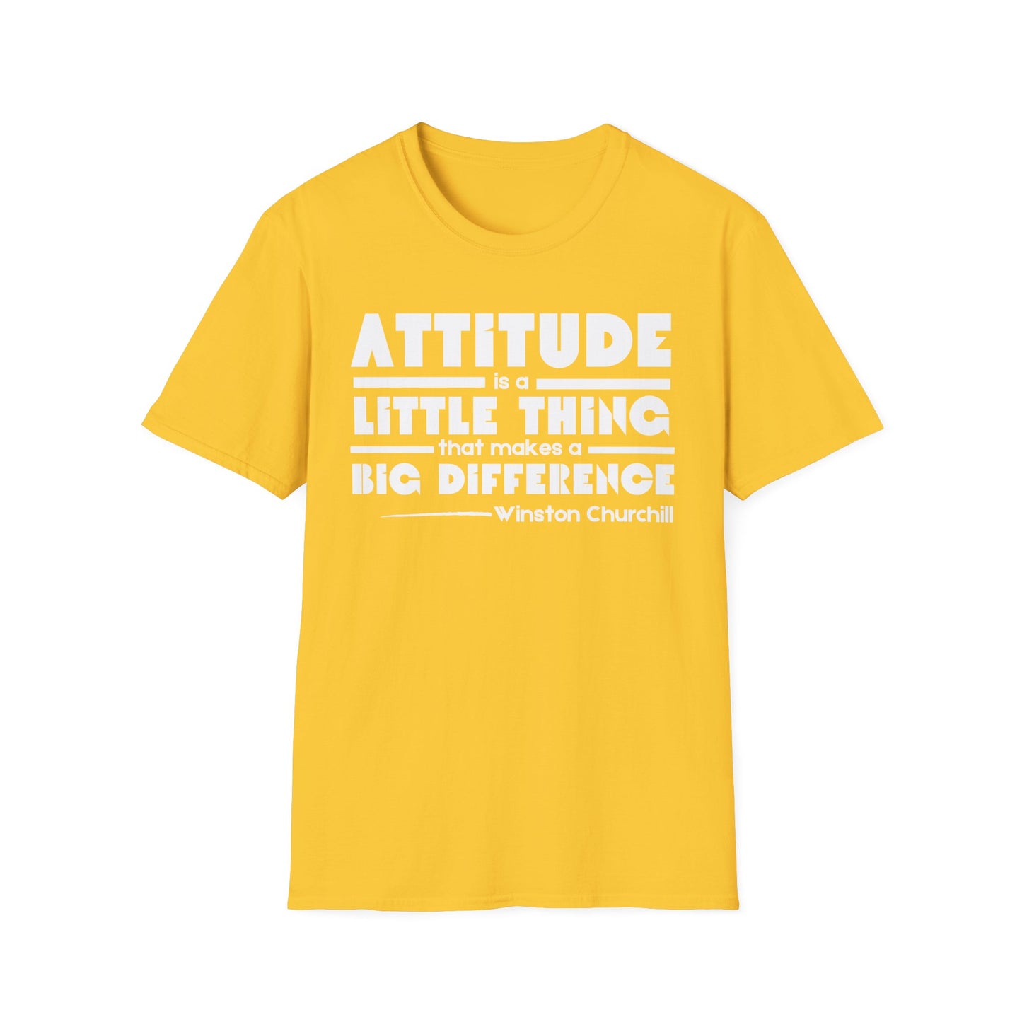 Attitude is a Little Thing Unisex Softstyle T-Shirt