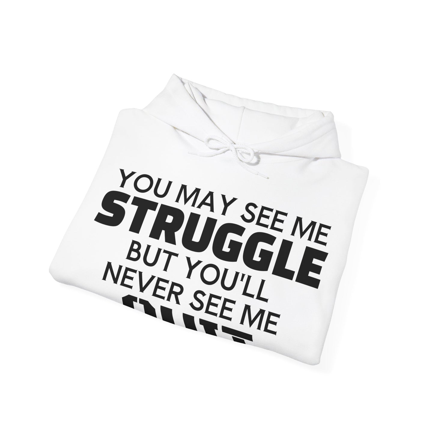 Never Quit Unisex Heavy Blend™ Hooded Sweatshirt