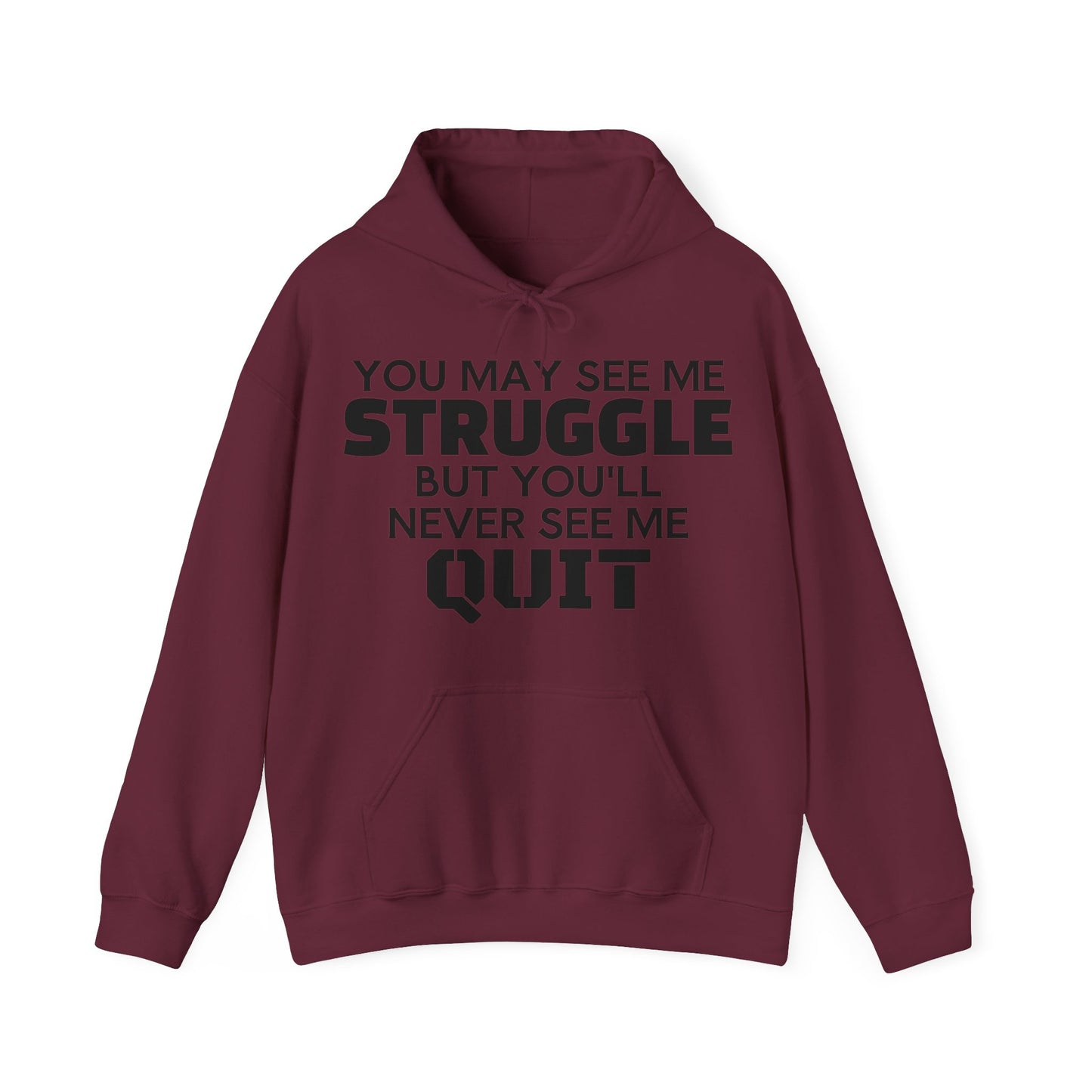 Never Quit Unisex Heavy Blend™ Hooded Sweatshirt