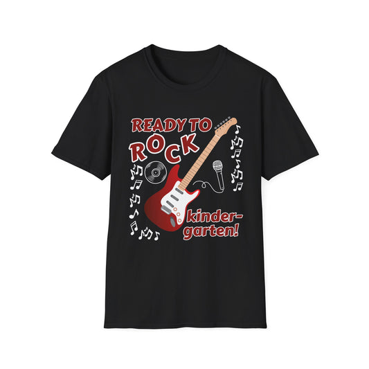 Ready to Rock Kindergarten TEACHER Unisex Softstyle T-Shirt