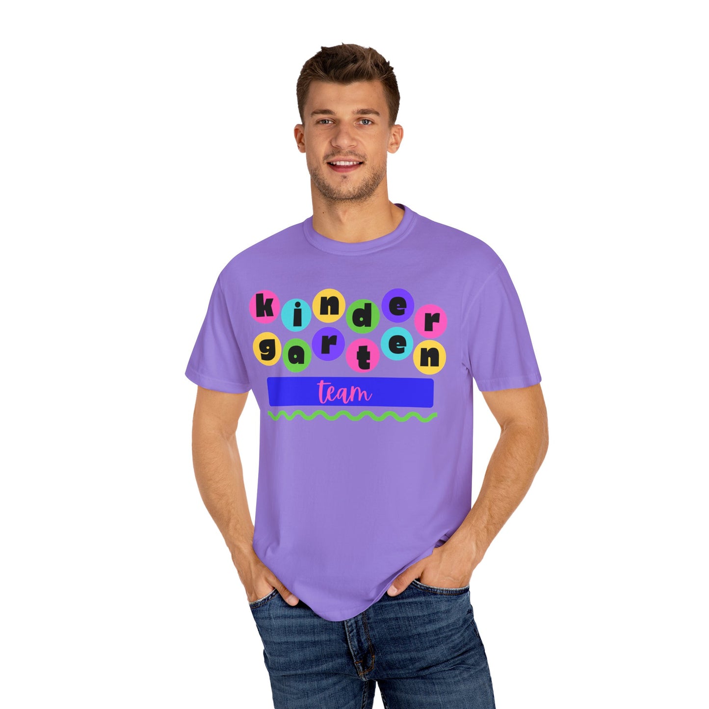 Kindergarten Team Unisex Garment-Dyed T-shirt