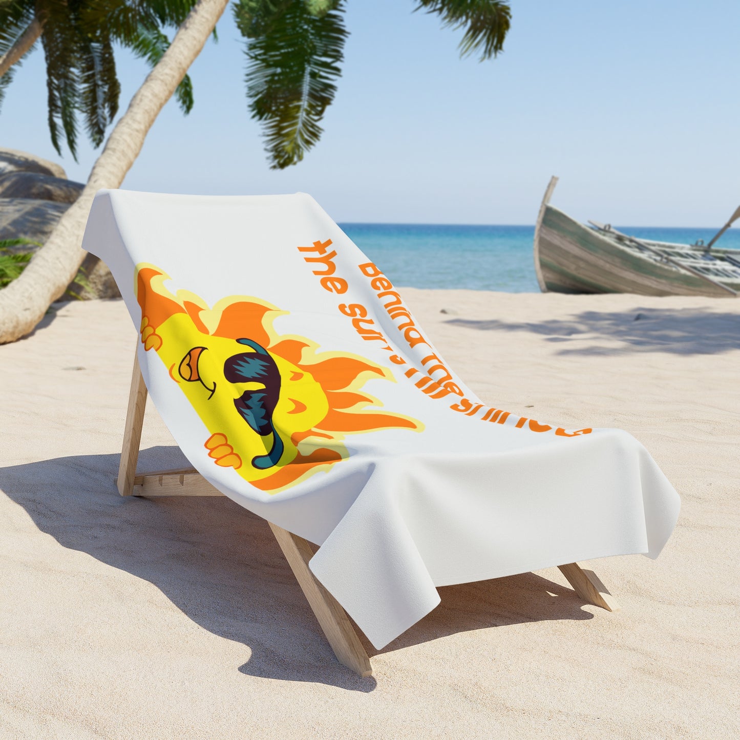 Behind the Clouds Beach Towel