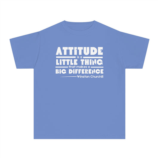 Attitude is a Little Things Youth Midweight Tee